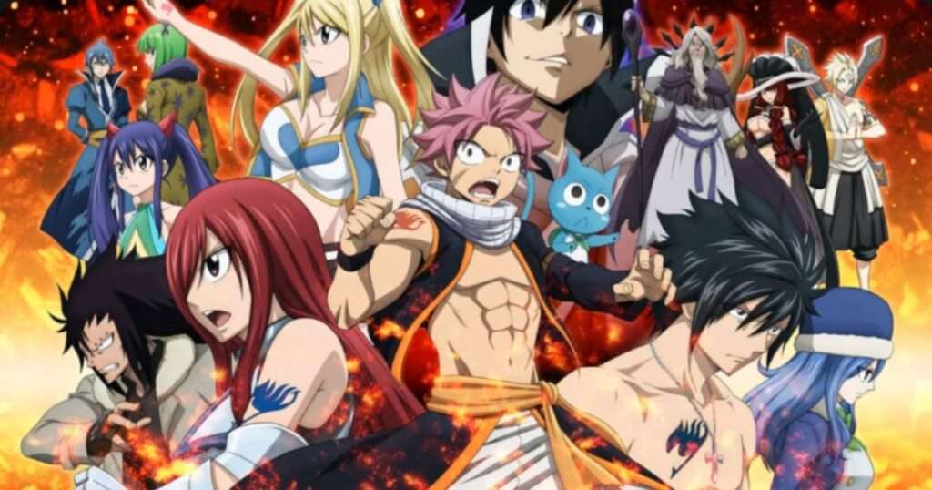 Fairy tail anime like naruto