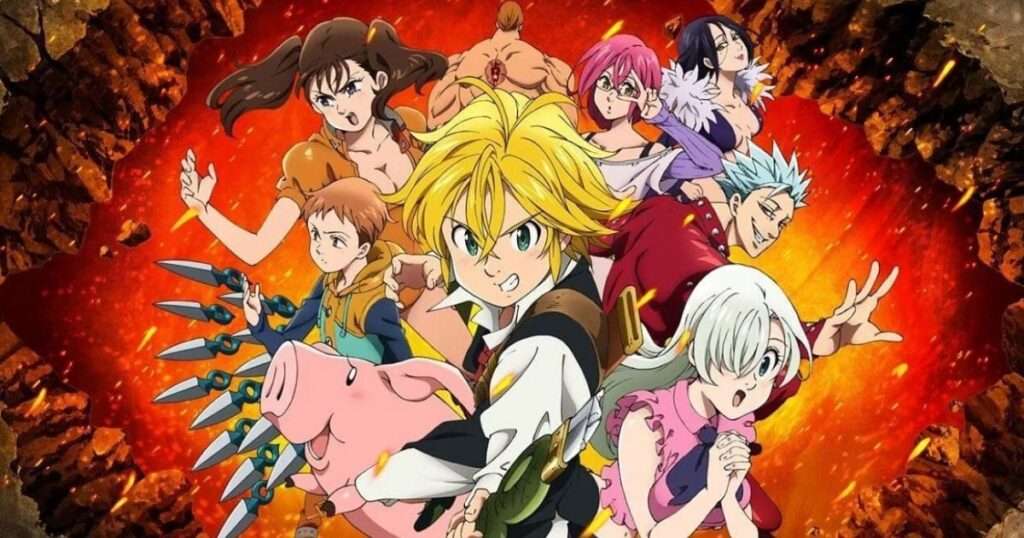 Seven Deadly sins anime similar to naruto